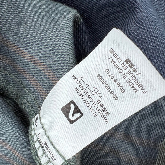 Flylow Handlebar Tech Plaid Flannel Shirt - Picture 5 of 9